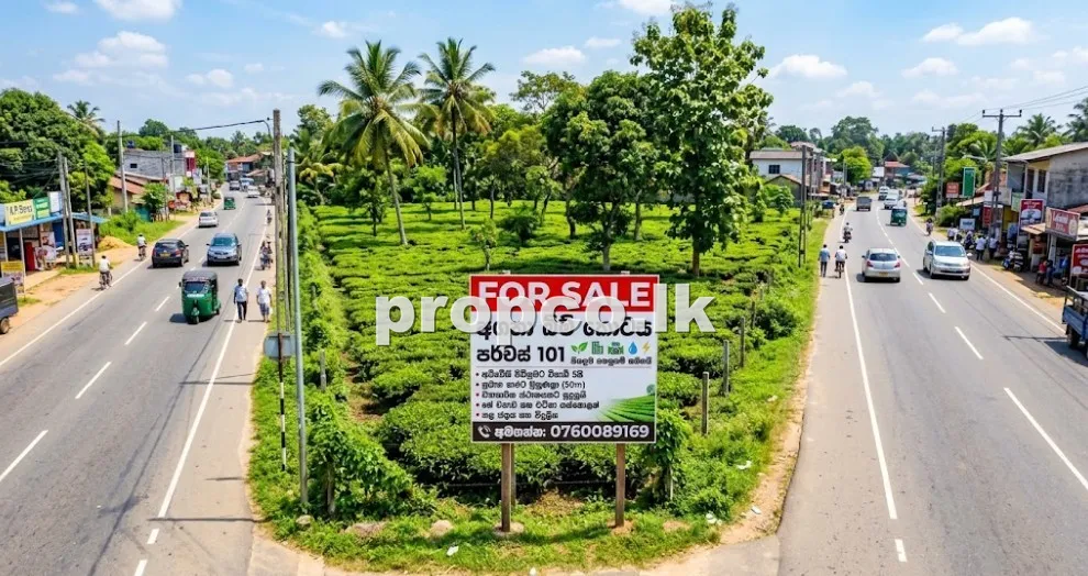 101 Perches Commercial Land for Sale in Bandaragama